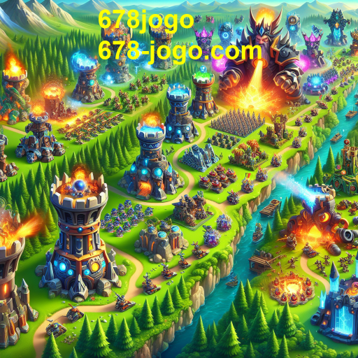 A Ascensão dos Jogos Tower Defense no 678jogo